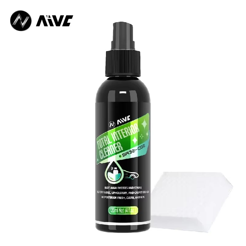Car Total Interior Cleaner Agent Ceiling Cleaner Leather Flannel Woven Fabric Water Free Multipurpose Auto Dash Cleaning Tool