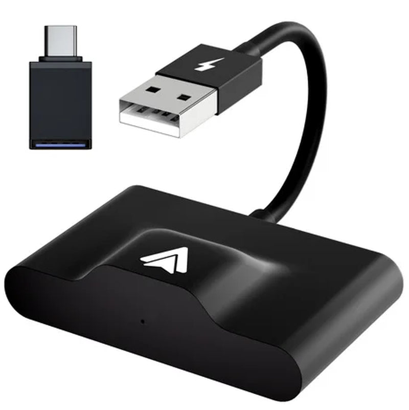 Wireless Android Auto Car Adapter, Wireless Carplay Dongle Convert Wired to Wireless for Android/Iphone Plug and Play