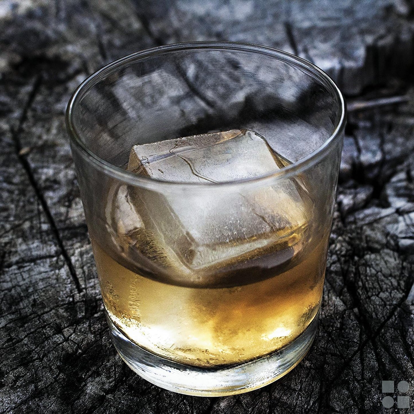 Ball Ice Cube Tray and Big Cube Molds for Whiskey, Slow Melting Set | 100% Silicone, No Plastic, Easy Release, Sphere & Square Combo, Ideal for Gifting & Elevating Cocktails at Home