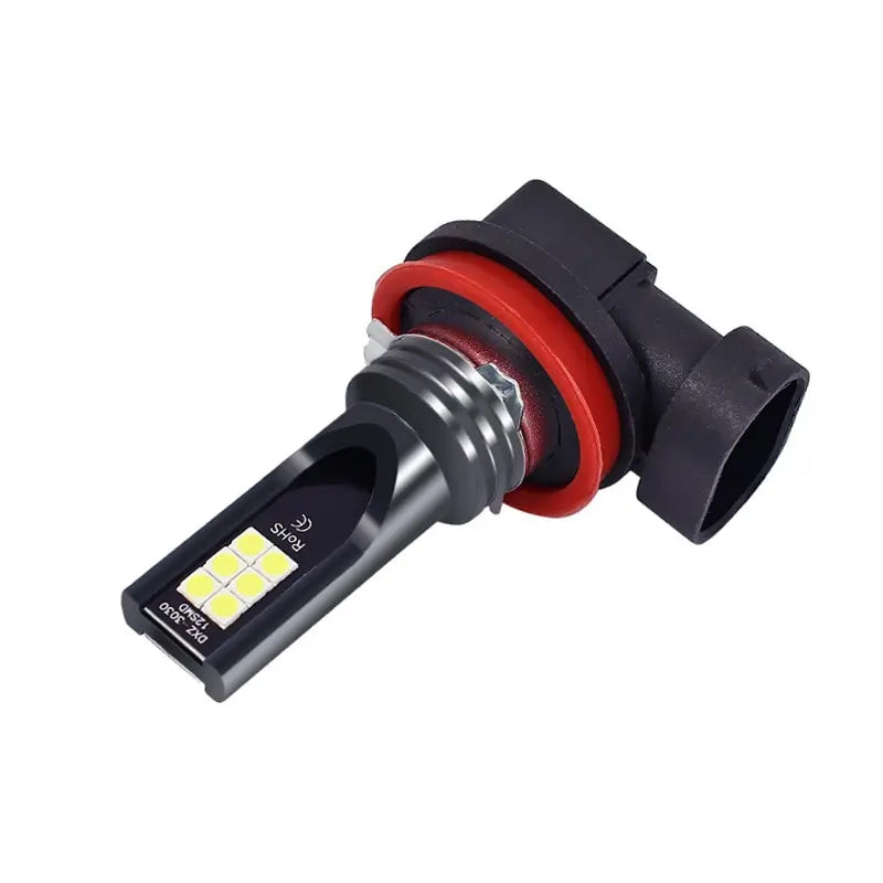 2PCS Car LED Headlight H8 Bulb Super Bright Car Driving Light Far and near Light Integrated Car Light Modified 12V 6000K White