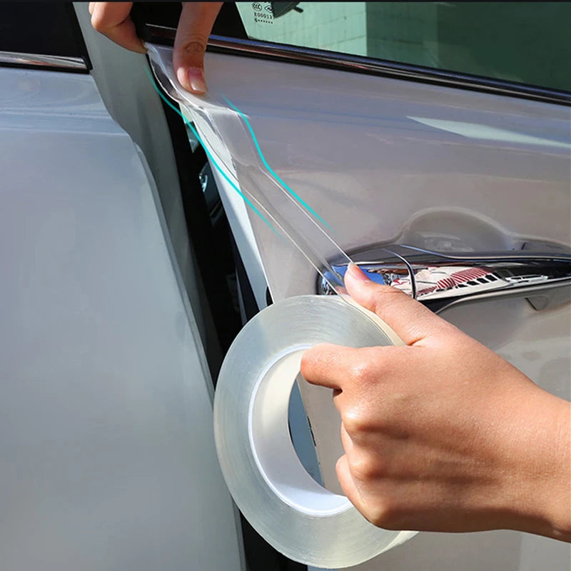 Transparent Protective Film Car Door Edge Car Body Scratch Protector Auto Paint anti Scratch Protection Sticker Nano Sticker