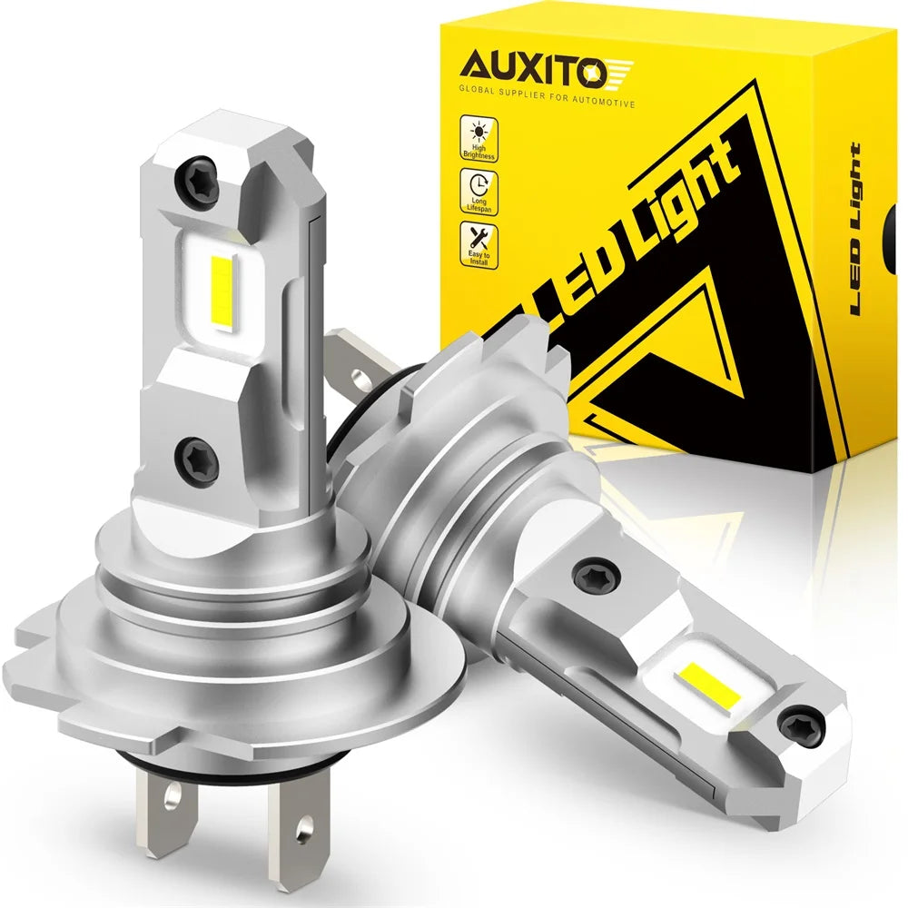 2PCS H7 LED Headlight Bulbs Canbus Anti-Hyperflash Error Free Led Lamp CSP Light Car Auto Headlamp Bulb 12000Lm 60W 6500K White