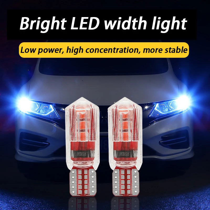 Width Light Modified Car Led Lens T10 Small Light Bulb Super Bright Car Exterior Lights Running Lights General Wholesale H11 H7