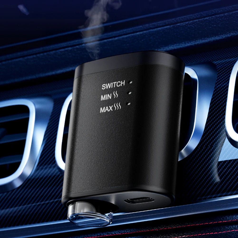 For Car Universal Automatic Air Humidifier Mist Air Vent Freshener Perfume Fragrance Car Interior Decoration Accessories