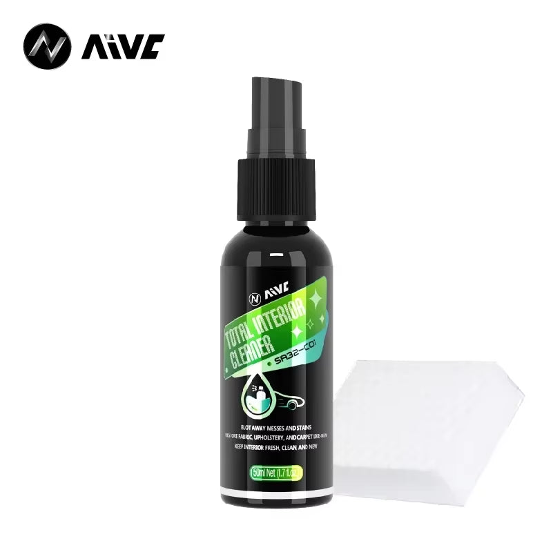 Car Total Interior Cleaner Agent Ceiling Cleaner Leather Flannel Woven Fabric Water Free Multipurpose Auto Dash Cleaning Tool