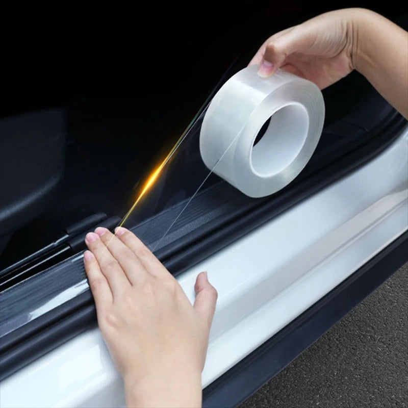 Transparent Protective Film Car Door Edge Car Body Scratch Protector Auto Paint anti Scratch Protection Sticker Nano Sticker