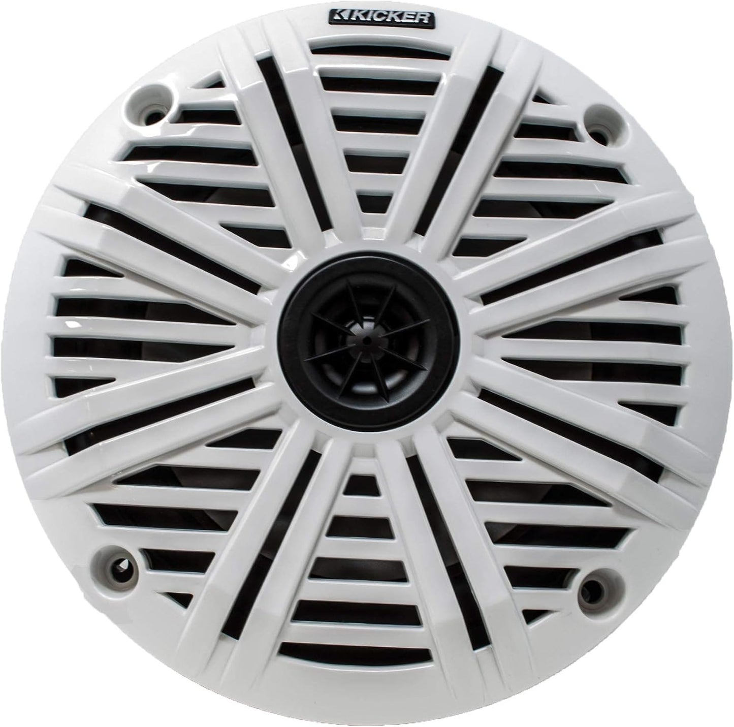 6.5" LED Marine Speakers (3 Pair) White Salt Water Grills OEM Replacement Speakers