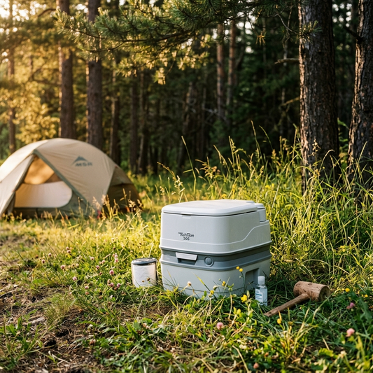 Portable Camping Toilet lifestyle image