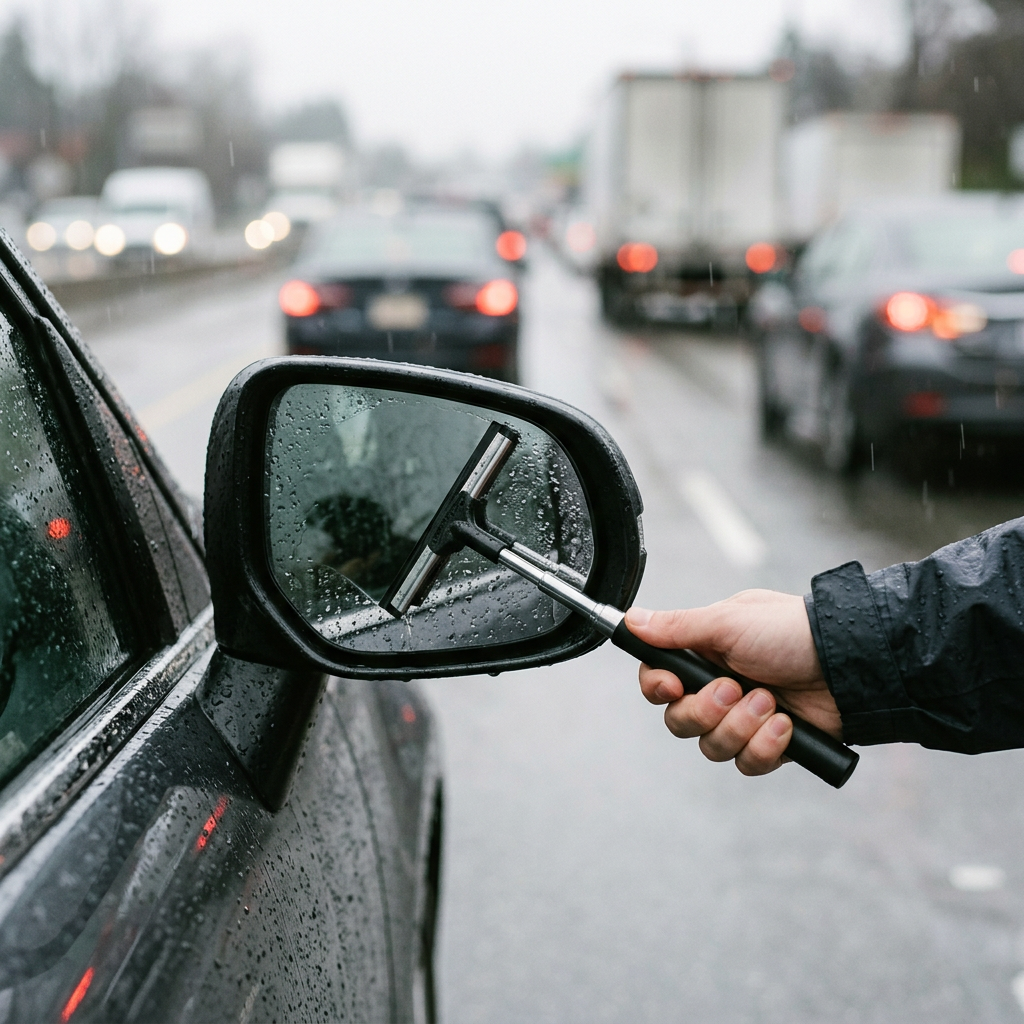 Car Rearview Mirror Wiper lifestyle image