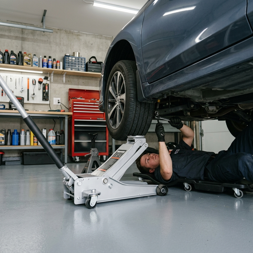 Floor Jack 1.5 Ton lifestyle image