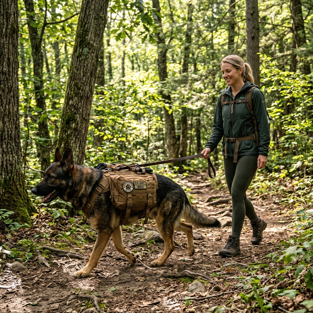 Dog Backpack lifestyle image