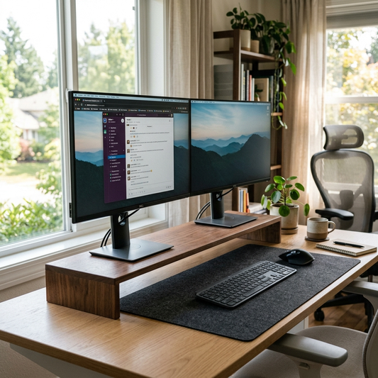 Dual Monitor Stand lifestyle image