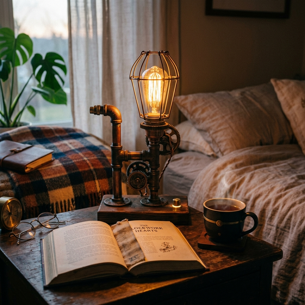Dimmable Touch Bedside Lamp lifestyle image