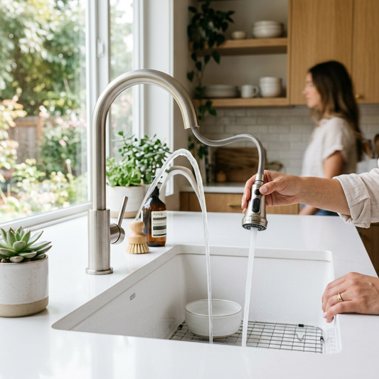 Pull-Down Kitchen Faucet lifestyle image