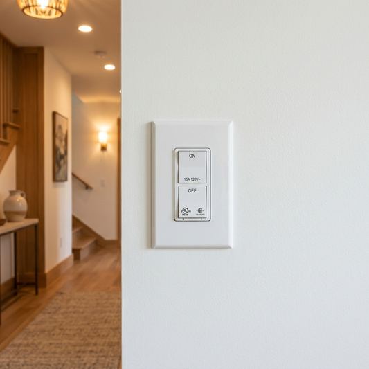 Double Rocker Light Switch lifestyle image
