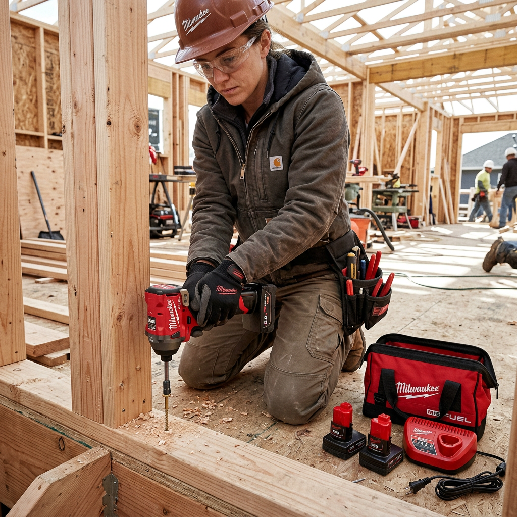 Milwaukee M12 FUEL Impact Driver lifestyle image